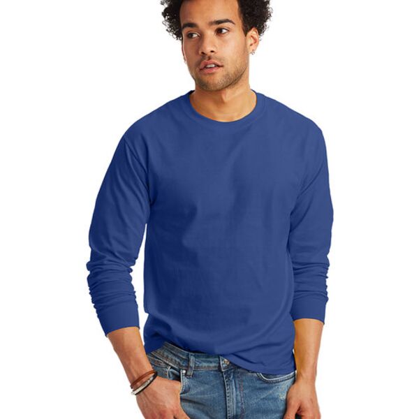 6.1 oz. Tagless® ComfortSoft® Long-Sleeve T-Shirt Thumbnail