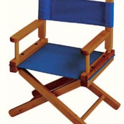 8" Kids Gold Medal Director Chair (No Decoration) Thumbnail
