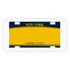 Personalized 3 X 6 Heavy Duty Plastic License Plate Thumbnail