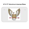 4 X 7 Aluminum License Plate  Thumbnail