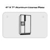 4 X 7 Aluminum License Plate  Thumbnail