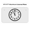 4 X 7 Aluminum License Plate  Thumbnail