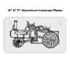 4 X 7 Aluminum License Plate  Thumbnail
