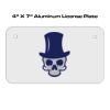 4 X 7 Aluminum License Plate  Thumbnail