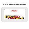 4 X 7 Aluminum License Plate  Thumbnail