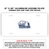 6 X 12 Full Size Aluminum License Plate for Cars and Trucks  Thumbnail