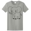 Ladies Ultra Cotton ® 100% Cotton T Shirt Thumbnail
