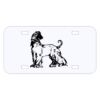 Personalized 3 X 6 Heavy Duty Plastic License Plate Thumbnail