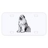Personalized 3 X 6 Heavy Duty Plastic License Plate Thumbnail