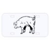 Personalized 3 X 6 Heavy Duty Acrylic / Plastic License Plate Thumbnail
