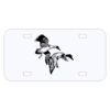 Personalized 3 X 6 Heavy Duty Plastic License Plate Thumbnail