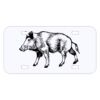 Personalized 3 X 6 Heavy Duty Acrylic / Plastic License Plate Thumbnail
