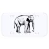 Personalized 3 X 6 Heavy Duty Acrylic / Plastic License Plate Thumbnail