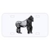 Personalized 3 X 6 Heavy Duty Plastic License Plate Thumbnail