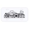 Personalized 3 X 6 Heavy Duty Plastic License Plate Thumbnail