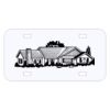Personalized 3 X 6 Heavy Duty Acrylic / Plastic License Plate Thumbnail
