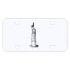 Personalized 3 X 6 Heavy Duty Acrylic / Plastic License Plate Thumbnail