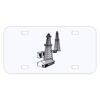Personalized 3 X 6 Heavy Duty Plastic License Plate Thumbnail
