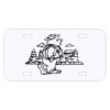 Personalized 3 X 6 Heavy Duty Plastic License Plate Thumbnail