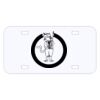 Personalized 3 X 6 Heavy Duty Acrylic / Plastic License Plate Thumbnail
