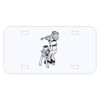 Personalized 3 X 6 Heavy Duty Plastic License Plate Thumbnail