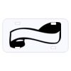 Personalized 3 X 6 Heavy Duty Plastic License Plate Thumbnail