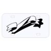 Personalized 3 X 6 Heavy Duty Plastic License Plate Thumbnail
