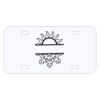 Personalized 3 X 6 Heavy Duty Plastic License Plate Thumbnail