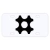 Personalized 3 X 6 Heavy Duty Plastic License Plate Thumbnail