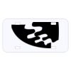 Personalized 3 X 6 Heavy Duty Plastic License Plate Thumbnail