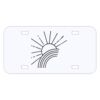 Personalized 3 X 6 Heavy Duty Plastic License Plate Thumbnail