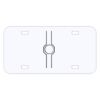 Personalized 3 X 6 Heavy Duty Plastic License Plate Thumbnail