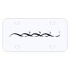 Personalized 3 X 6 Heavy Duty Plastic License Plate Thumbnail