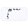 Personalized 3 X 6 Heavy Duty Plastic License Plate Thumbnail