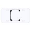 Personalized 3 X 6 Heavy Duty Plastic License Plate Thumbnail