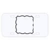 Personalized 3 X 6 Heavy Duty Plastic License Plate Thumbnail