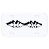 Personalized 3 X 6 Heavy Duty Plastic License Plate Thumbnail