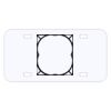 Personalized 3 X 6 Heavy Duty Plastic License Plate Thumbnail