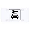Personalized 3 X 6 Heavy Duty Plastic License Plate Thumbnail