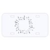 Personalized 3 X 6 Heavy Duty Plastic License Plate Thumbnail