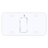 Personalized 3 X 6 Heavy Duty Plastic License Plate Thumbnail