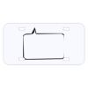 Personalized 3 X 6 Heavy Duty Plastic License Plate Thumbnail