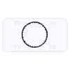Personalized 3 X 6 Heavy Duty Plastic License Plate Thumbnail