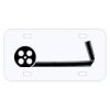 Personalized 3 X 6 Heavy Duty Acrylic / Plastic License Plate Thumbnail