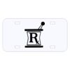 Personalized 3 X 6 Heavy Duty Acrylic / Plastic License Plate Thumbnail