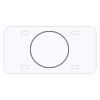 Personalized 3 X 6 Heavy Duty Plastic License Plate Thumbnail