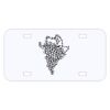 Personalized 3 X 6 Heavy Duty Acrylic / Plastic License Plate Thumbnail