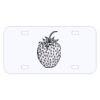 Personalized 3 X 6 Heavy Duty Acrylic / Plastic License Plate Thumbnail