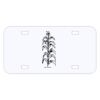 Personalized 3 X 6 Heavy Duty Plastic License Plate Thumbnail
