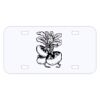 Personalized 3 X 6 Heavy Duty Plastic License Plate Thumbnail